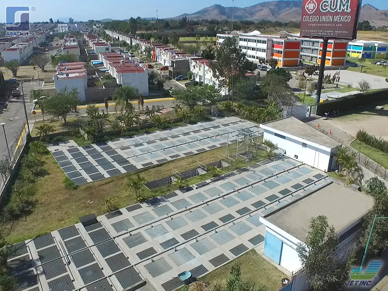 planta de tratamiento prefabricada de concreto en campeche